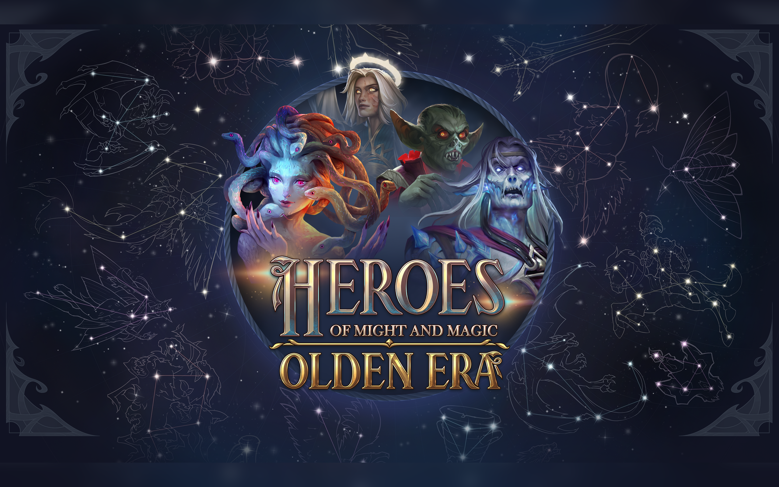 Персонажи Heroes of Might and Magic: Olden Era. Wallpaper.